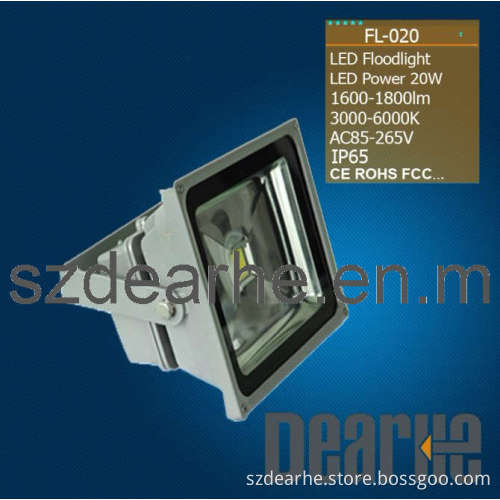 LED Floodlight (Isolated Driver IP65 20W)